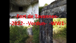 Fort de Tavannes2022 Verdun WW1 [upl. by Nahsaj]