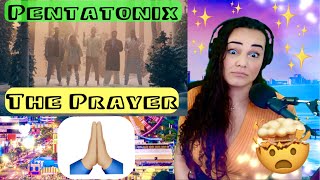 Pentatonix quotThe Prayerquot Celine Dion  Vocal Coach and Opera Singer LIVE REACTION [upl. by Rogovy981]