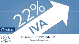 Nozioni di fiscalità per lo psicologo  La partita Iva Agevolata [upl. by Sybila]