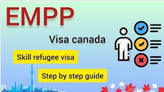 How to apply EMPP canada refugees visa canada [upl. by Ellerehc]