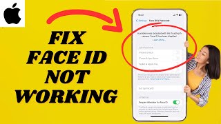 Fix Face ID Not Working On Your iPhone  Simple tutorial [upl. by Gnod]