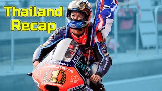 Thailand GP Recap  MotoGP 2024 [upl. by Brandy]