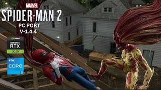 Marvels Spider Man 2 Peter VS MJ Scream PC PORT 1080P HD  RTX 3050 [upl. by Hahsia]