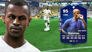 95 CANARINHO EVOLUTION RAMIRES IS A BEAST IN EA FC 24 [upl. by Htaek]