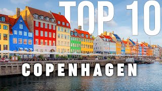 10 BEST Things To Do In Copenhagen  Copenhagen Travel Guide [upl. by Nehgaem]