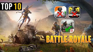 Top 10 New Battle Royale Games For Android 2023  Like PUBG amp Free Fire [upl. by Lenna]