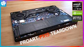 ASUS ProArt PX13 Teardown and Upgrade Potential 2024 [upl. by Airret371]