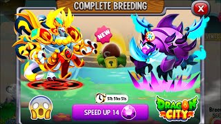 NEW BREEDING High Master Karma Dragon amp High Spiked Rhinodillo Dragon  DRAGON CITY 2024 😍 [upl. by Medarda]