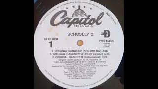 1991 Schoolly D  Original Gangster [upl. by Cynera]