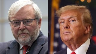 US Ambassador Kevin Rudd called Donald Trump village idiot incompetent incoherent [upl. by Buseck]