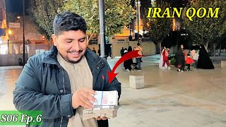 QOM IRAN discovering  S06 Ep6  Pakistan to Iran by road travel  ziarat bibi fatima masumeh qom [upl. by Nennahs]