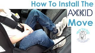 Axkid Move Installation  How To Install The Axkid Move Rear Facing Car Seat [upl. by Charlena767]