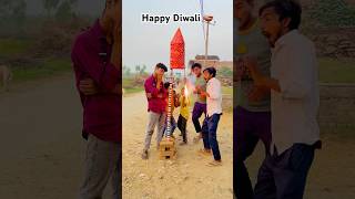 Happy Diwali 🪔  Diwali par Sattar rahe 💣  funny comedy diwali tranding shorts [upl. by Marx]