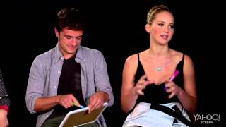 CoStar Connections With the Cast of quotThe Hunger Games Catching Firequot Part 2 [upl. by Maggi]