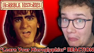 HORRIBLE HISTORIES songs are UNREAL  quotAustraliaquot and quotLearn your Hieroglyphicsquot REACTION [upl. by Kali]