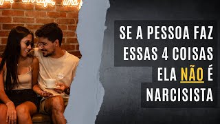 Narcisista NUNCA faz essas 4 coisas [upl. by Ovatsug]