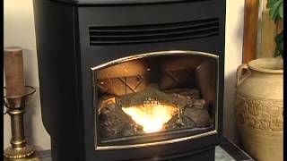 QuadraFire® Santa Fe Pellet Stove Operation Video [upl. by Eiramllij]