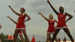 Cheerleaders Religious Signs Ban High School Girls Bible Verse Banners Banned [upl. by Nerb]