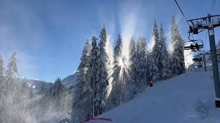 1st day Snow Skiing in Morzine Avoriaz Dec 15th 2023 Amazing Conditions [upl. by Anivek688]