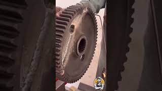 rebuild broken gear shorts engine automobile mechanic mechanical shortvideo short trending [upl. by Anahpos]