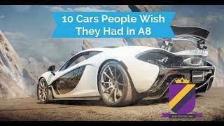 Top 10 Cars People Wish They Had in Asphalt 8 [upl. by Lehcnom723]