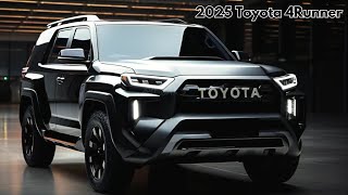 2025 Toyota 4Runner Midsize SUV Official Reveal  FIRST LOOK Revealed [upl. by Annaoi189]