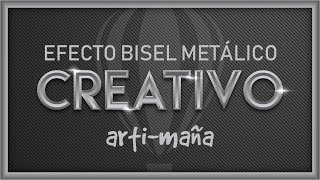 BISEL METÁLICO con luces y TEXTURAS en CORELDRAW 2022 [upl. by Emelita]