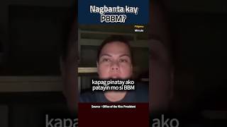 NAGBANTA KAY PBBM OVP VPSara BBM [upl. by Oidgime9]