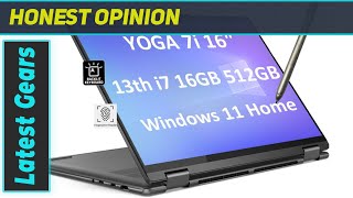 Lenovo Yoga 7i 16 2023 Best Budget 2in1 Laptop with a Big Screen [upl. by Ednil]