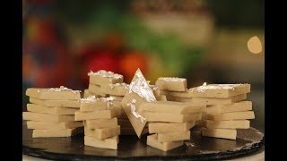 Kaju Katli  Diwali Special Recipe  Sanjeev Kapoor Khazana [upl. by Cathyleen]