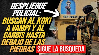 PETARE HOY DESPLIEGUE POLICIAL ACTIVOS EN BUSQUEDA DEL KOKI VAMPI GARBIS Y DEMAS INTEGRANTES [upl. by Losiram]