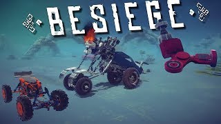 BESIEGE  Rock Crawler Fidget Spinner FINAL BOSS Transformer amp More  Insane Besiege Creations [upl. by Rory]