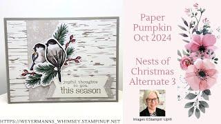 Oct 2024 Paper Pumpkin Nests of Christmas Kit  Alternative [upl. by Hallette]