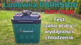 Lodówka Parkside PKB 20Li A1  TEST  Lodówka x20V TEAM  12V  230V [upl. by Ontine]