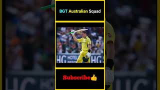 Boarder Gavaskar Trophy Australia Team Squad  factsmaavalite bgt bordergavaskartrophy [upl. by Adlesirg73]