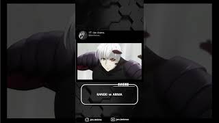 Tokyo Ghouls  Arima vs Kaneki anime shorts animeedit tokyoghoulreedit [upl. by Elinet]