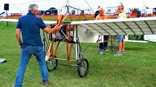 GIGANTIC  RC XXXL BLÉRIOT XI  SCALE MODEL AIRPLANE  FLIGHT DEMONSTRATION [upl. by Ynner]