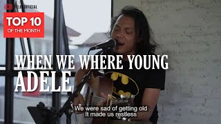 WHEN WE WERE YOUNG ADELE  LYRIC  FELIX IRWAN COVER [upl. by Atiuqnahs945]