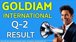 GOLDIAM INTERNATIONAL Q2 RESULT goldiaminternational sencogold skygold kalyanjewellers ttml [upl. by Karwan]