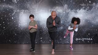 Be Strong Yoga For Learning with Deandre Sinette  Free Kids Yoga [upl. by Etnaik]