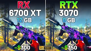 RX 6700 XT vs RTX 3070  Test in 12 Games in 2024 [upl. by Ainoet122]