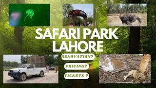 Safari Park Lahore  Zoo Renovation l Ticket Price 🤐 Best Aquarium  Sher Zebra Ostrich Sab bahr [upl. by Floris]