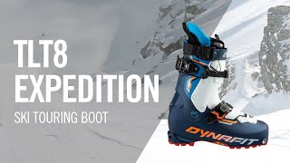 TLT8 EXPEDITION  Lightweight ski touring boot for speed ascents  Product presentation  DYNAFIT [upl. by Noeruat]