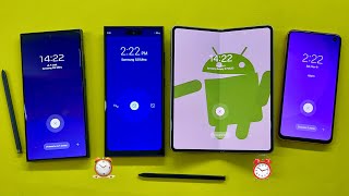 Alarm Clocks on Samsung Galaxy S SeriesS25ultra S24ultra Z Fold3 S10e [upl. by Littlejohn227]