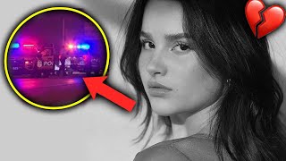 Jules LeBlanc Hospitalized After A Hit And Run 💔  Hollywire [upl. by Ezequiel]