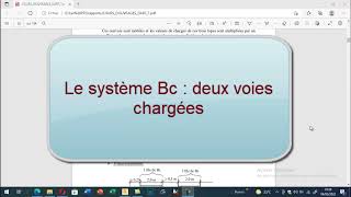 Etude et Analyse dun pont à poutre  Chargement Le système Bc [upl. by Estel]