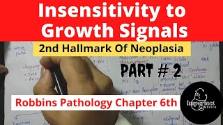 2nd Hallmarks of Cancerpart 2Insensitivity to Growth SignalsCarcinogenesis pathologyneoplasia [upl. by Ahsennek]