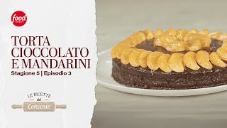 Torta cioccolato e mandarini  Le Ricette del convento [upl. by Ydnirb441]