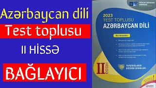 Bağlayıcı tam izah  Azərbaycan dili test toplusu [upl. by Graf]