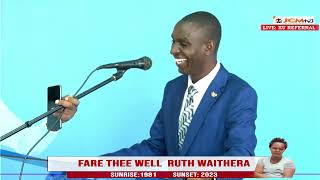 FARE THEE WELL RUTH WAITHERA 1981  2023 [upl. by Alehs]